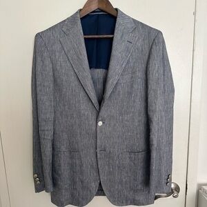 Ring Jacket x Ichorai Silk Linen 3 Roll 2 Jacket